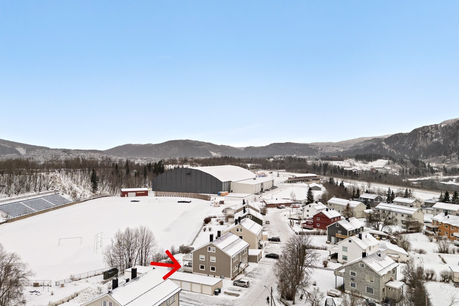 Velkommen til Sagbakken og Andreas Markussonsvei 9! Foto: Marte Hansen. Galleribilde