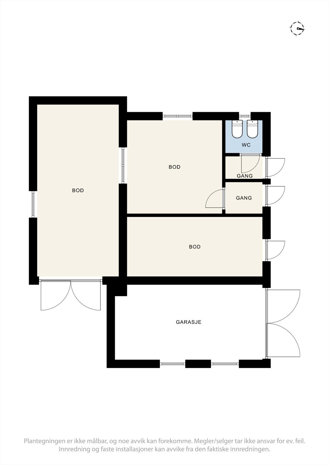 Uthus/garasje Galleribilde