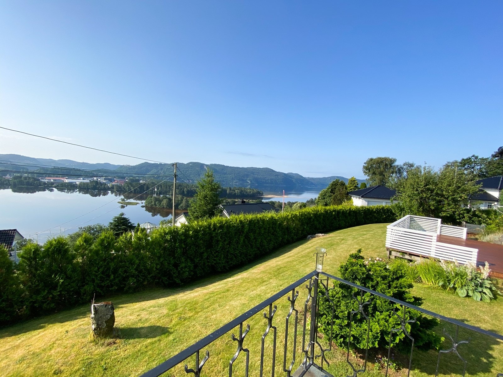 Den flotte utsikten blir man sjeldent lei. Galleribilde