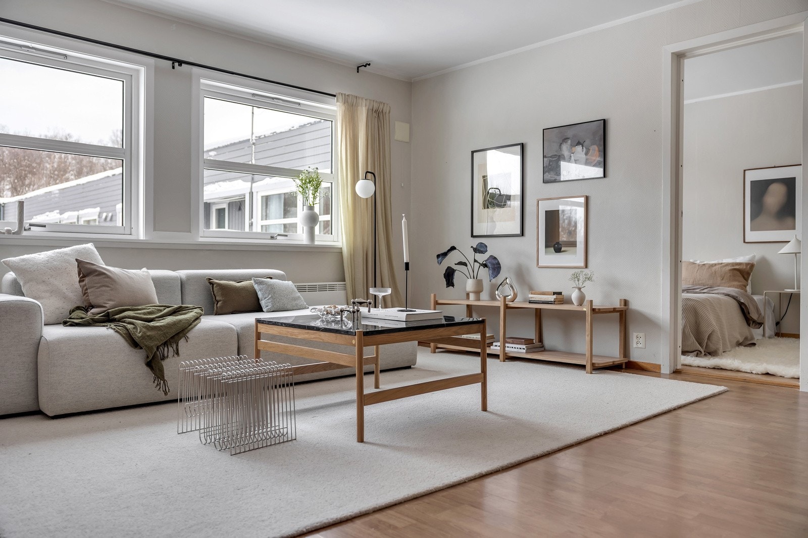 Storhaug + Partnere med megler Stian Mathiassen presenterer Styrmannsvegen 2. Galleribilde