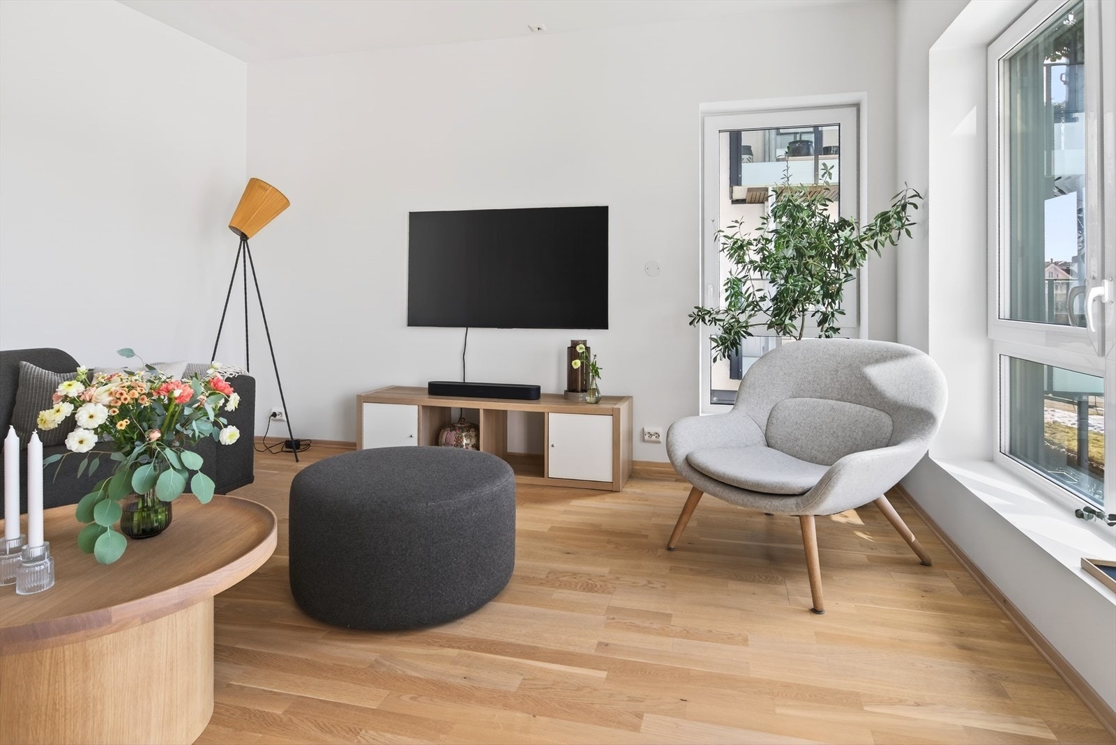 Standard TV og internett er inkludert i Fellesutgiftene. Galleribilde