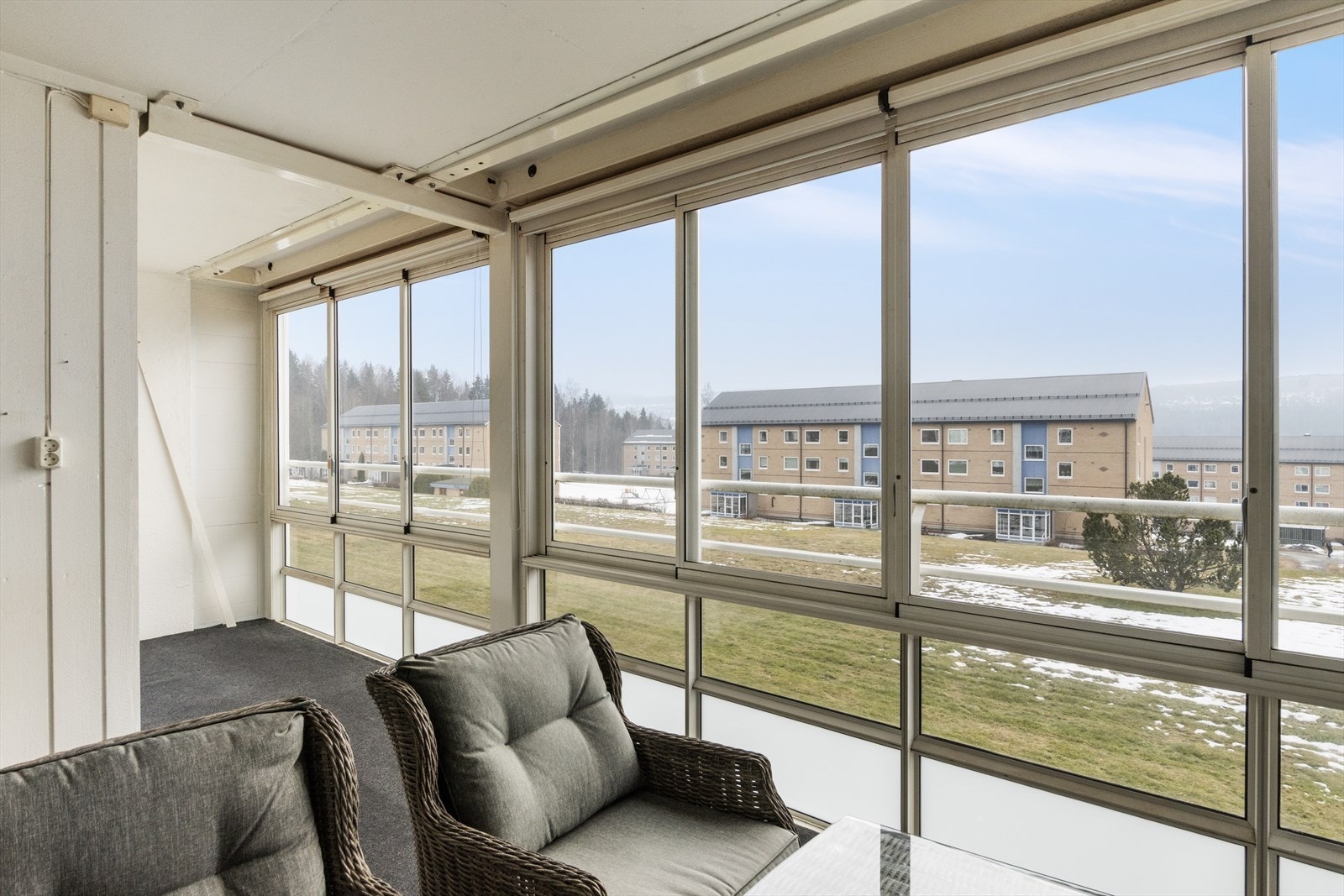 Fint at det er plass til flere soner - her kan du bare flytte deg etter solstrålene! Galleribilde