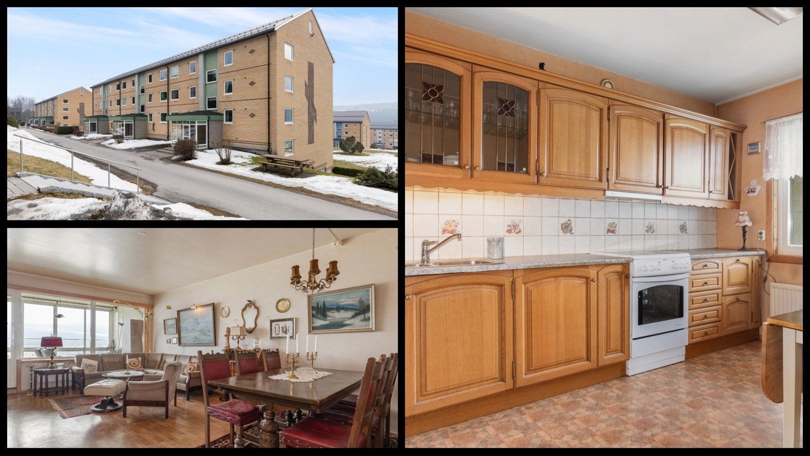 Velkommen till Njårds veg 2 - en romslig 2-roms leilighet med enkel adkomst en halv trapp ned! Galleribilde