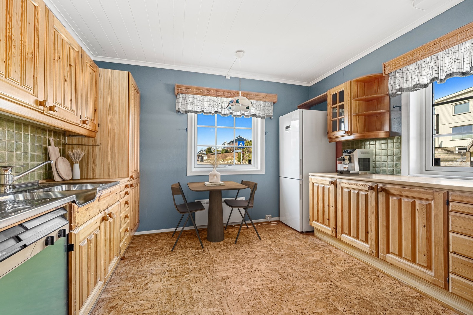 Kjøkken. Merk at det er digitalt stylet. Galleribilde