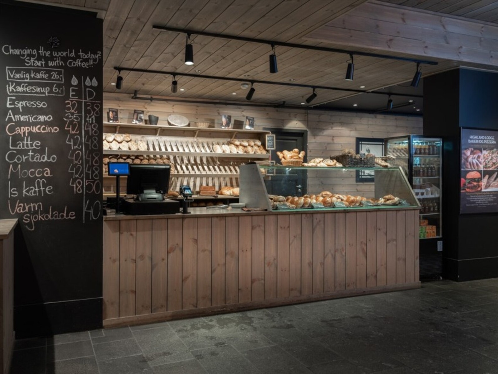 Bakeriet på Highland Lodge serverer fersk bakst - perfekt til helgefrokosten Galleribilde