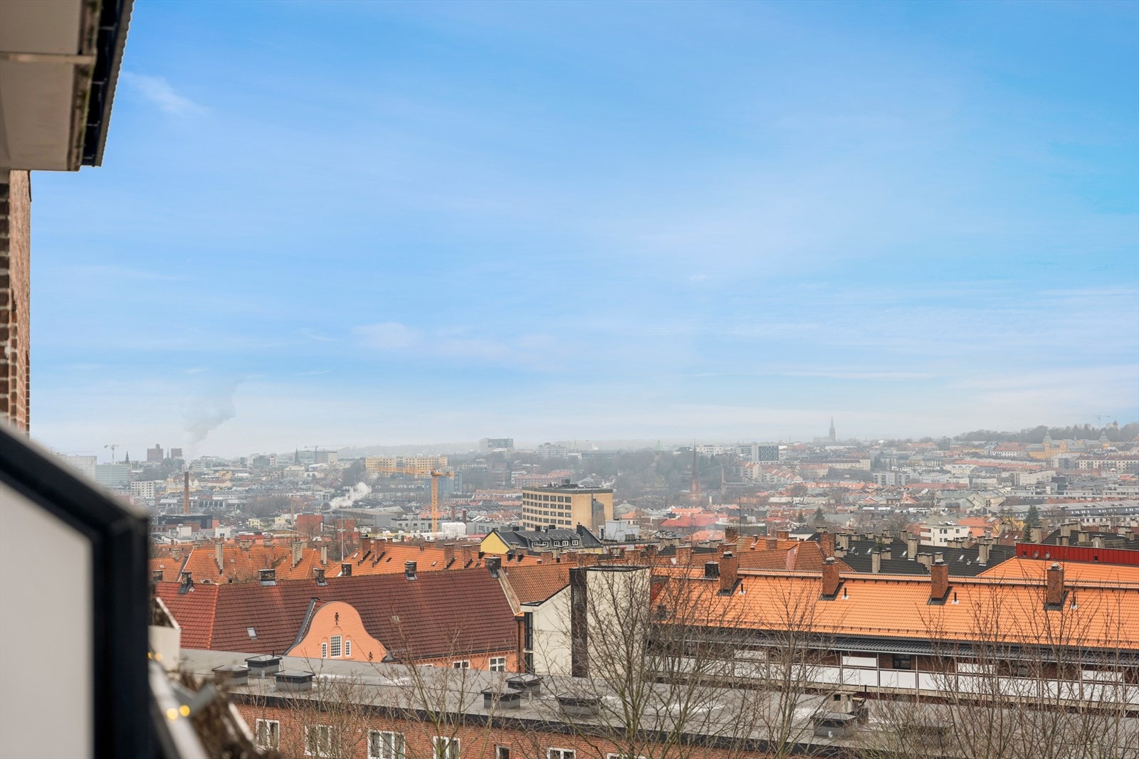 Her får du flotte lys- og solforhold samt en nydelig utsikt. Galleribilde