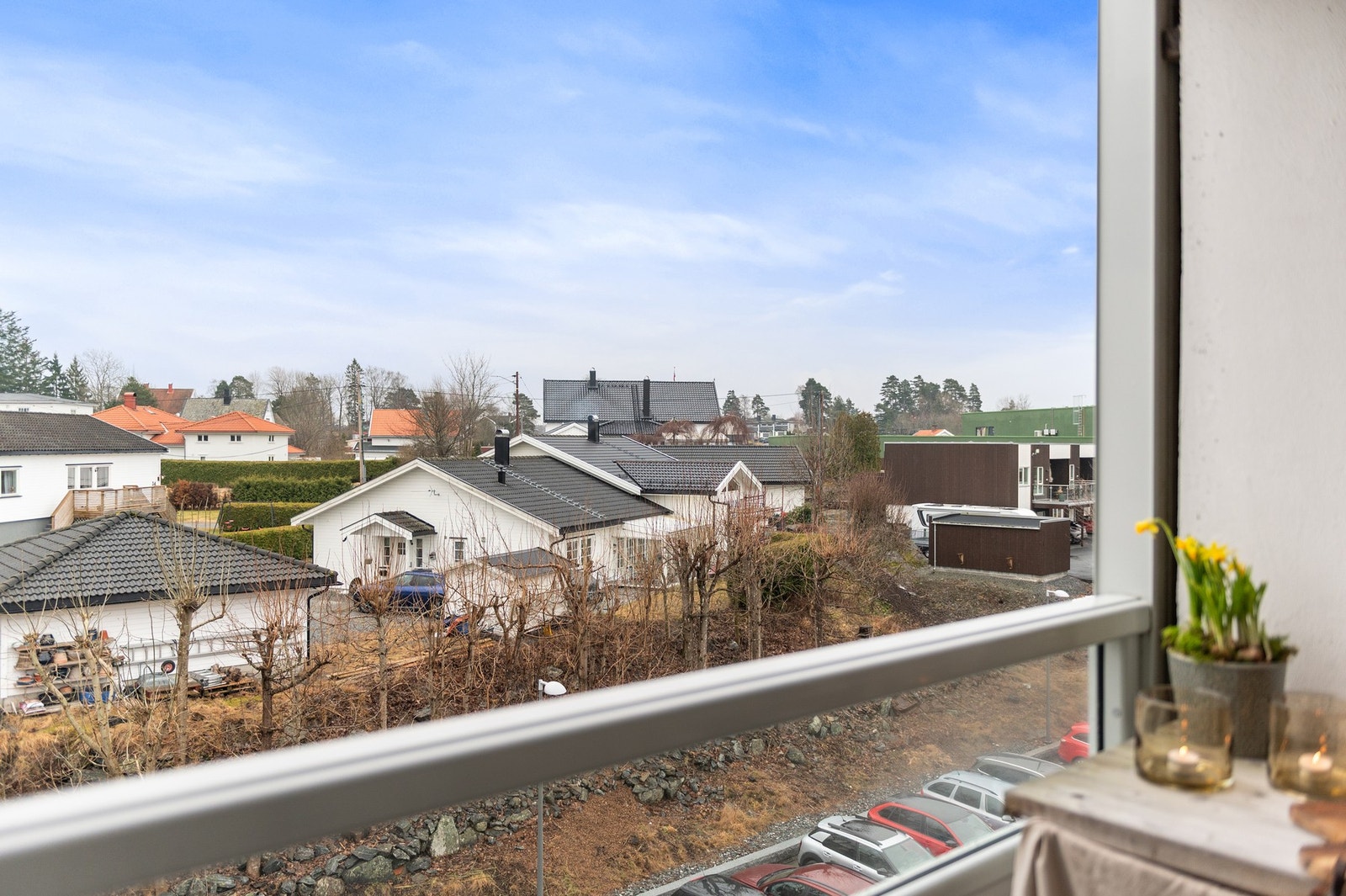 Utsikt fra veranda Galleribilde