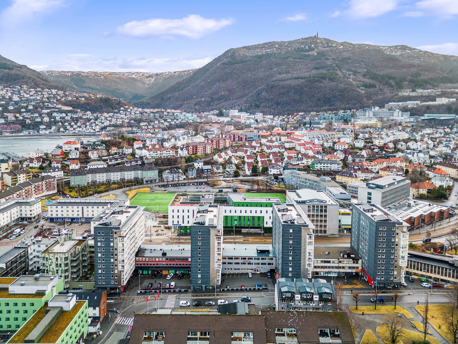 Her bor du i et populært området på Danmarksplass. Galleribilde