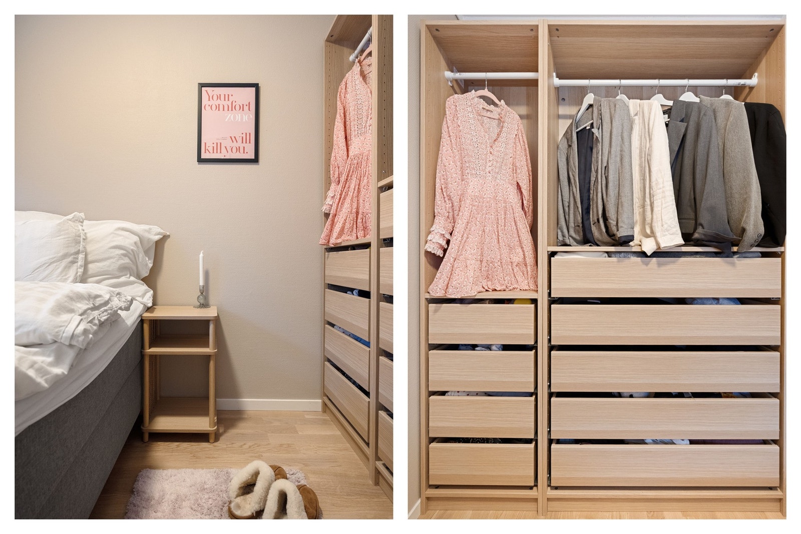 PAX-garderobe, som gir rikelig med oppbevaring Galleribilde