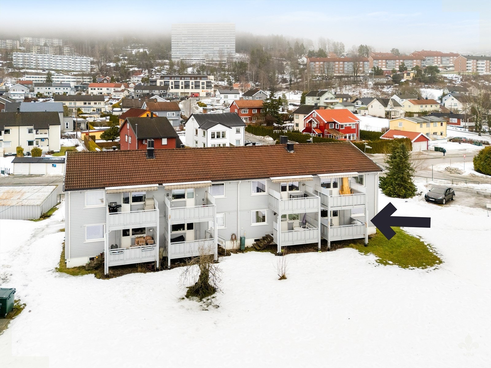 Velkommen til Betzy Kjelsbergs vei 107A på Åssiden! Galleribilde