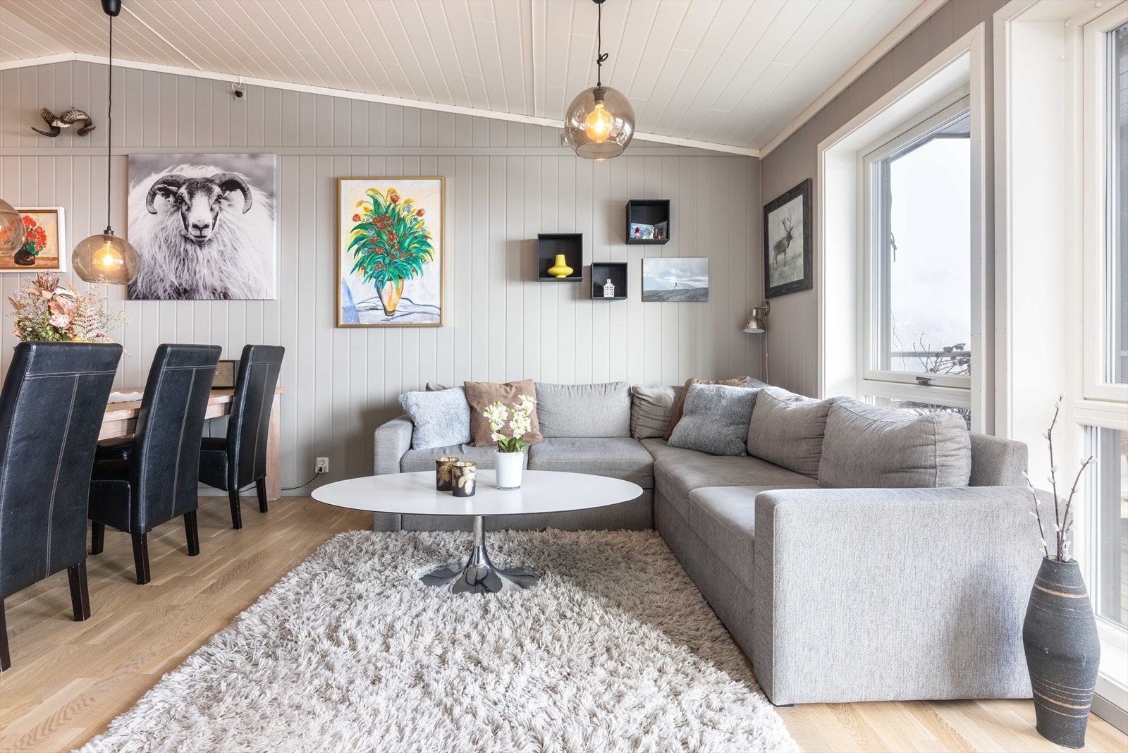 Her kan late kvelder nytes med famile og venner. Galleribilde