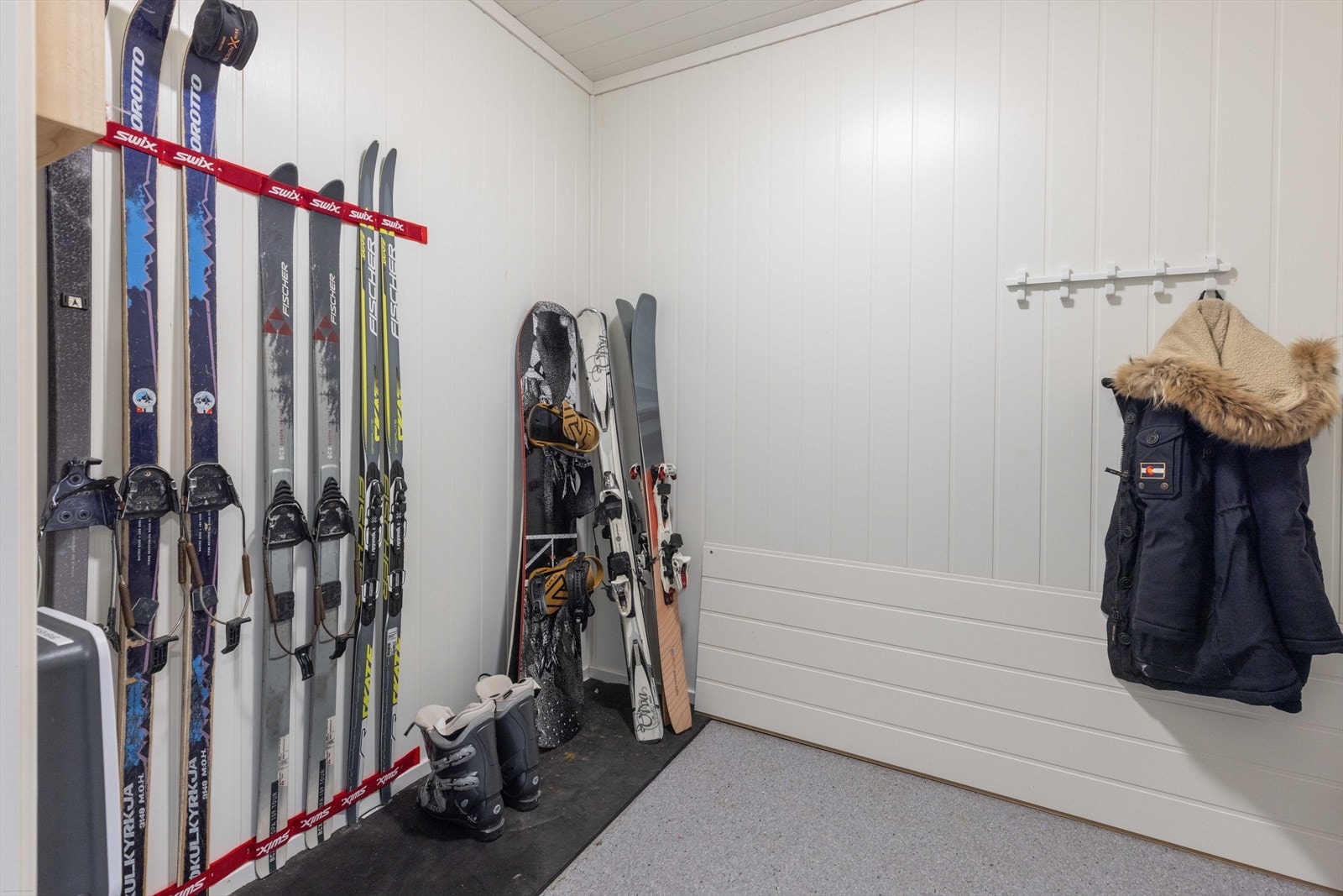 I byggets underetasje har leiligheten en egen bod på 4,6 m². Galleribilde