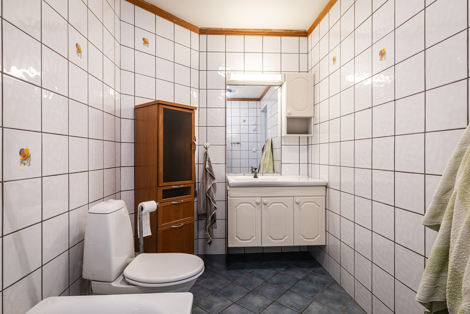 Baderom i utleiedel. Galleribilde