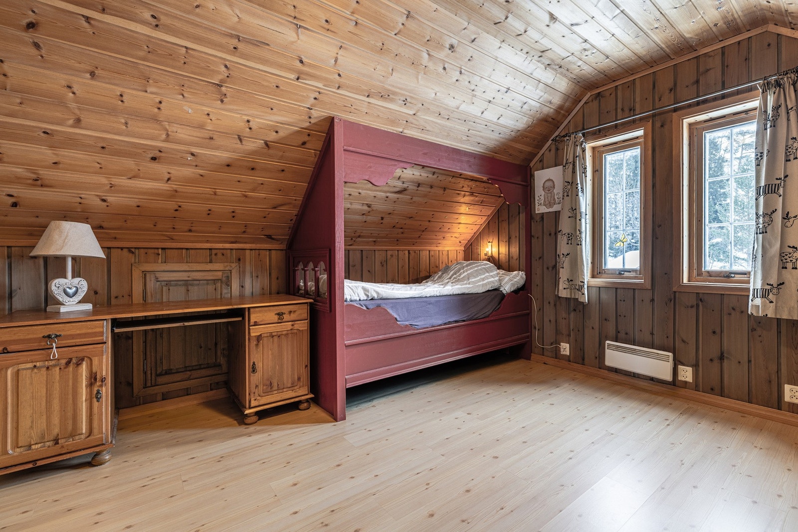 Romslig soverom 2 Galleribilde