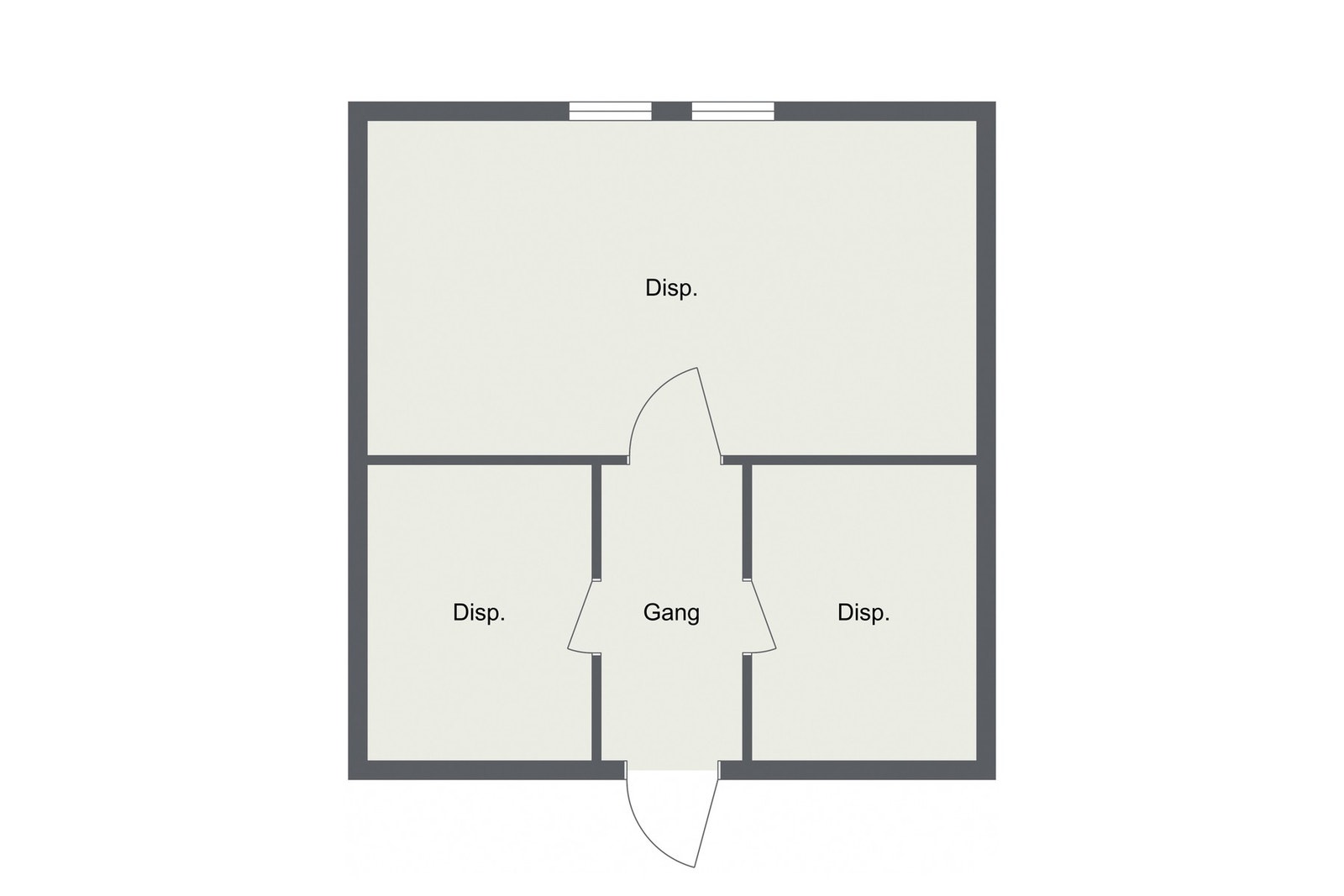 Plantegning rom over garasje. Galleribilde