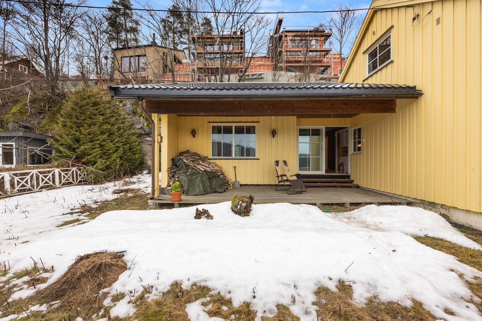 Eiendommen er et oppussingsobjekt med stort potensial for å skape et personlig hjem. Galleribilde