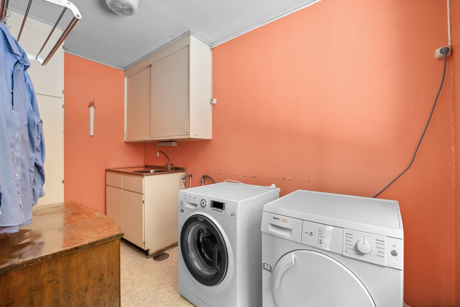 Vaskerommet i 1. etasje Galleribilde