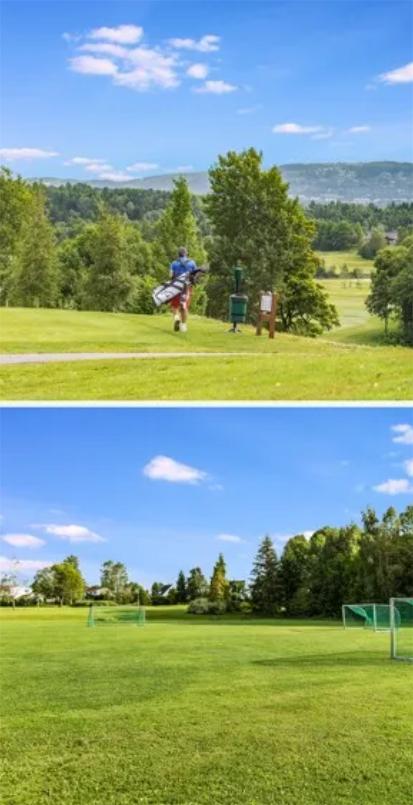 Golfanlegg i nærheten. Galleribilde