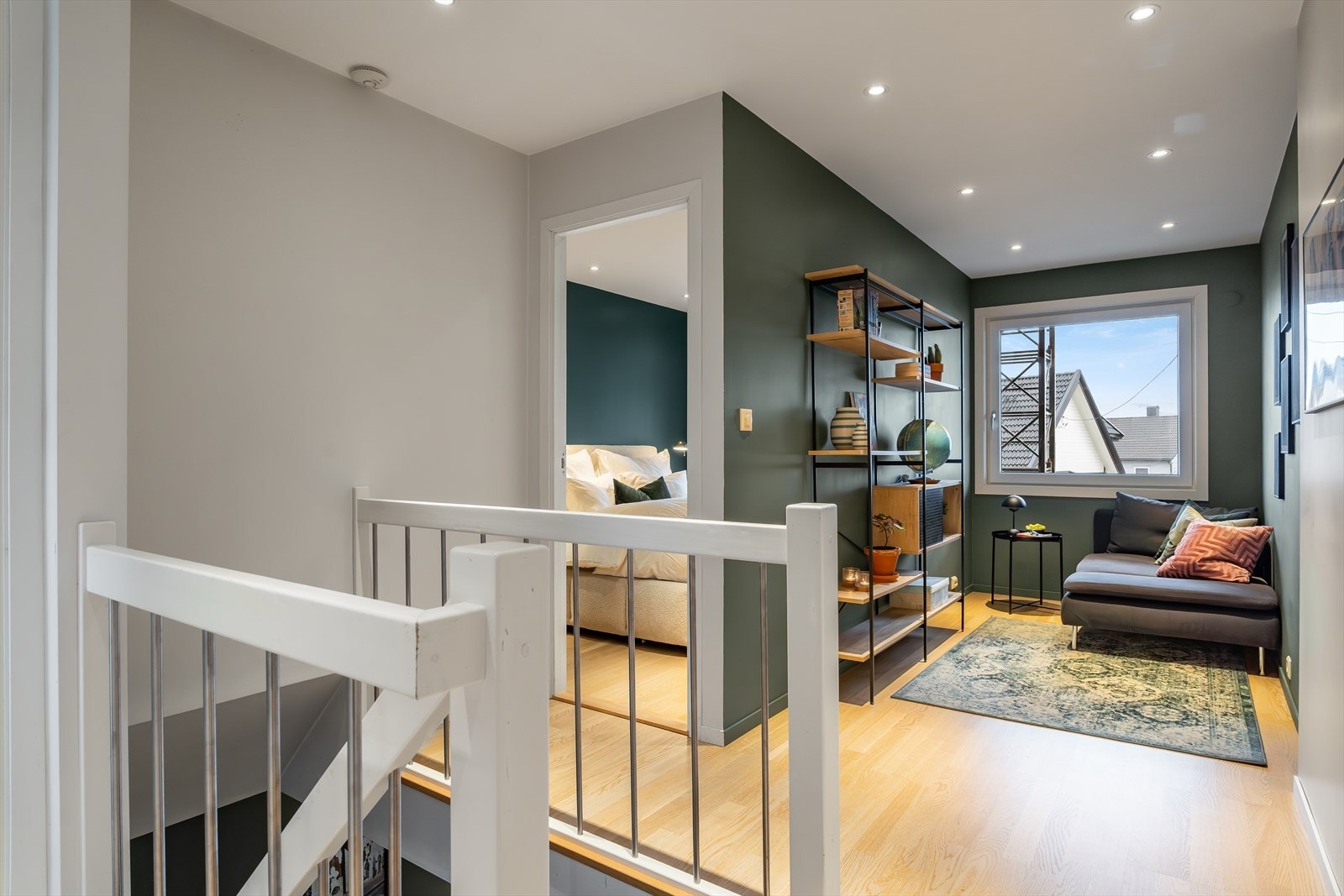 Her er plass til kontor/ekstra tv-krok. Galleribilde