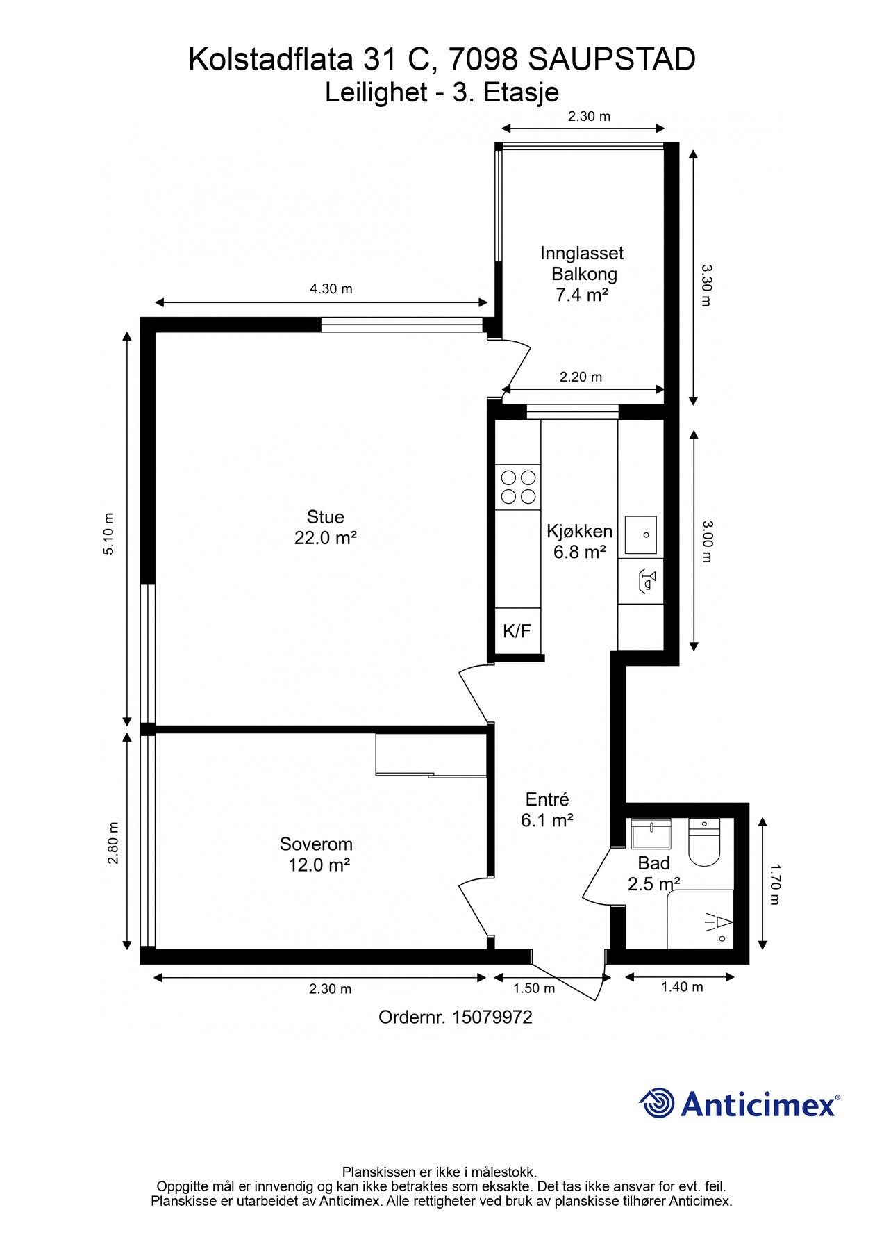 Planskisse. Galleribilde