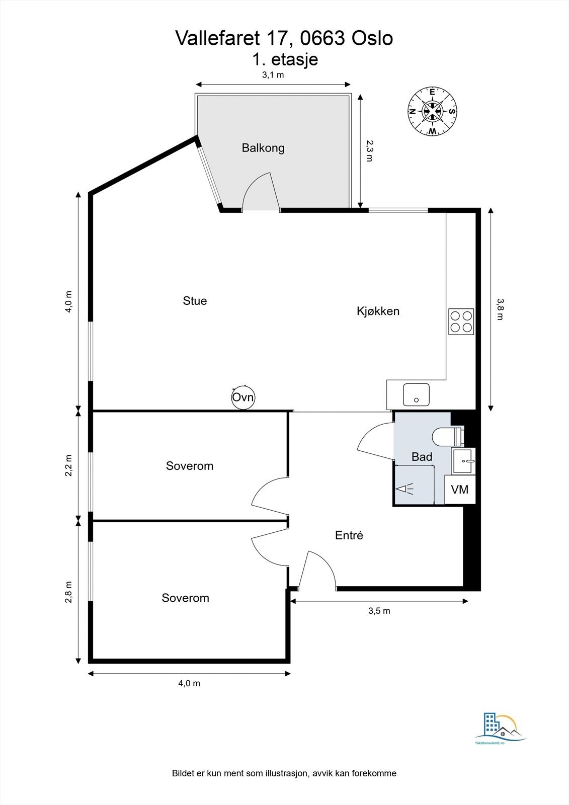 Planløsning. Galleribilde