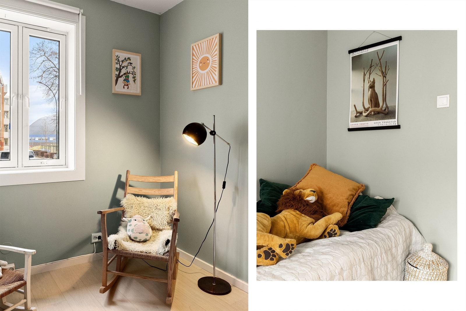 Et fleksibelt rom som kan tilpasses familiens behov. Galleribilde