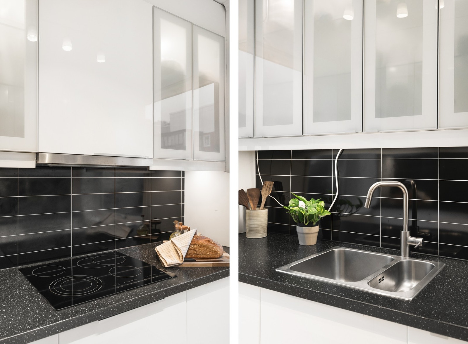 Det er integrert stekeovn, platetopp, oppvaskmaskin og kjøl/fryseskap. Galleribilde