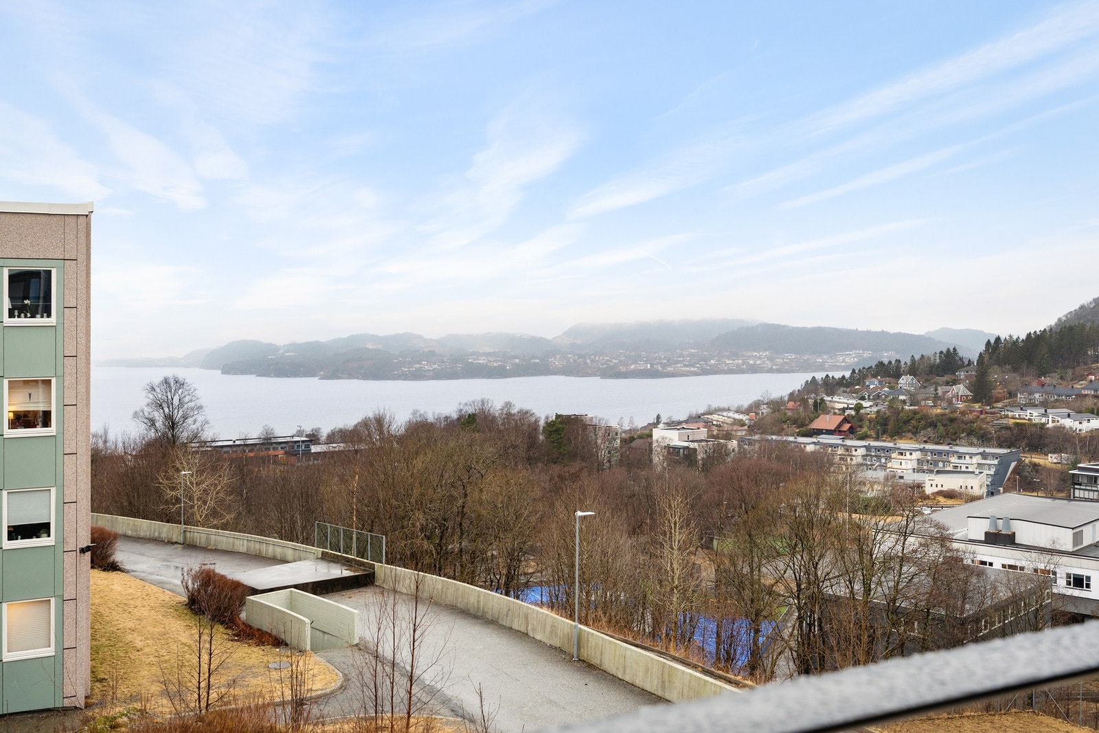 Her har man vakker utsikt og fine solforhold. Galleribilde