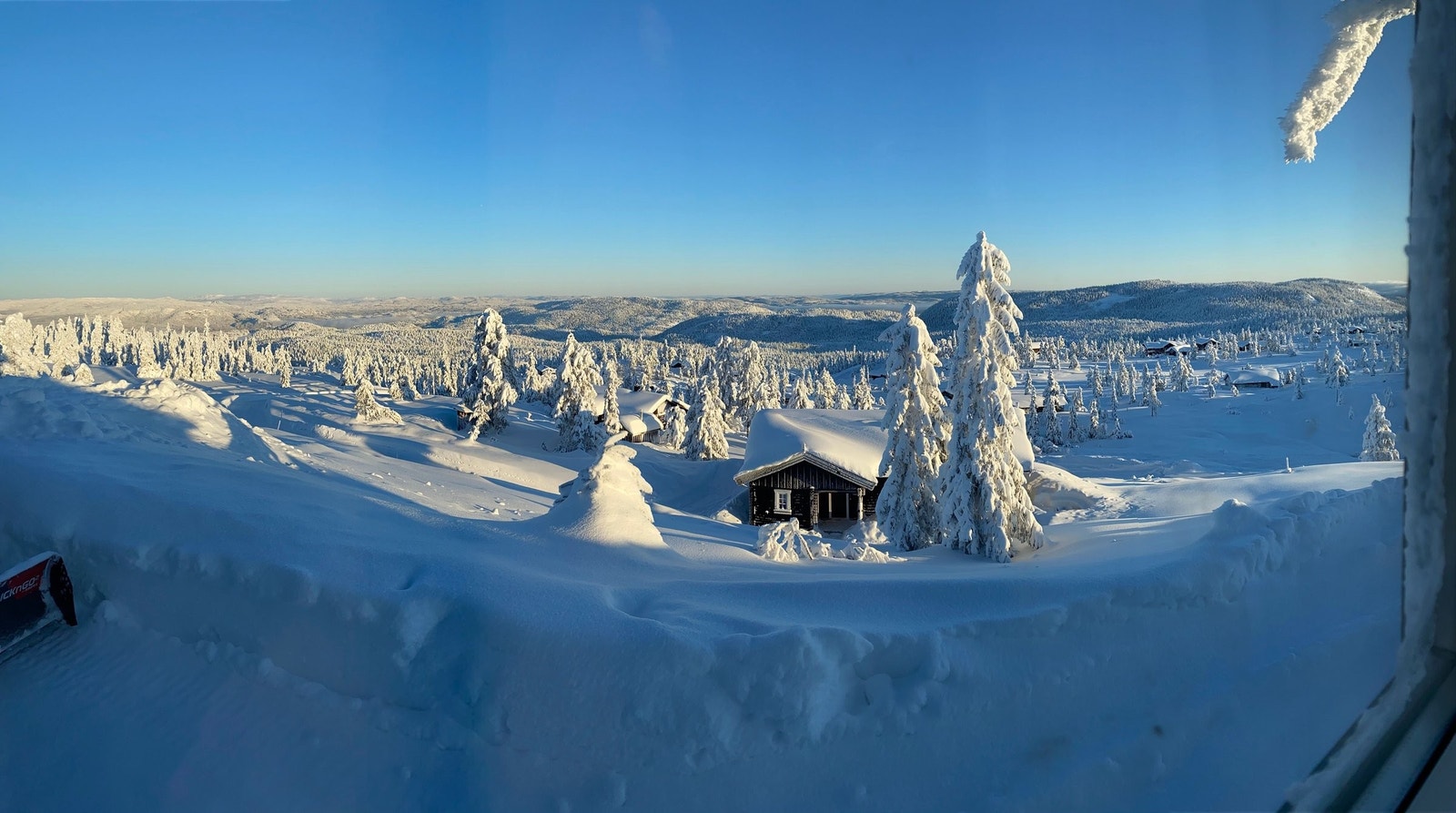 Utsikt fra stue Galleribilde