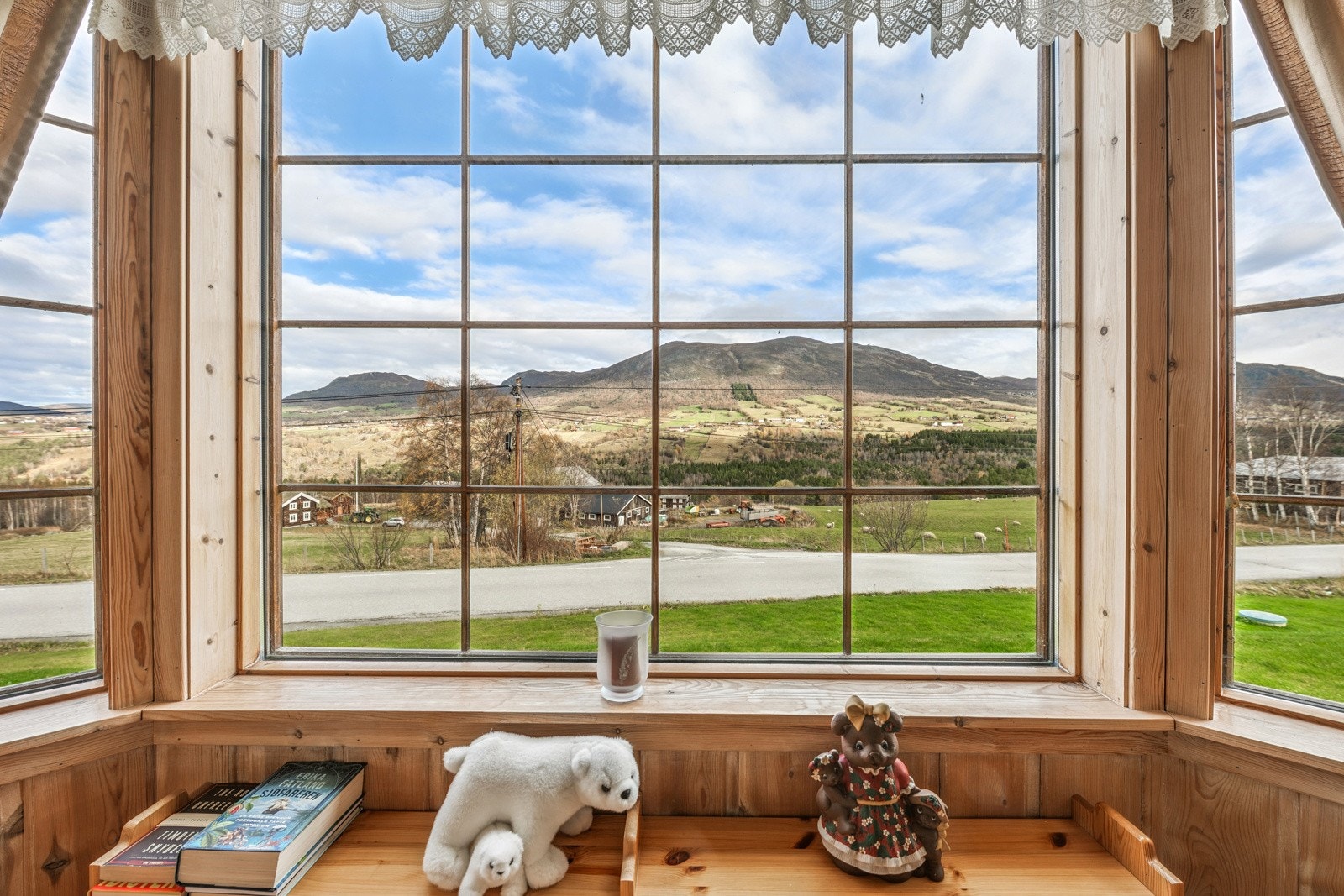 Utsikt fra stua Galleribilde