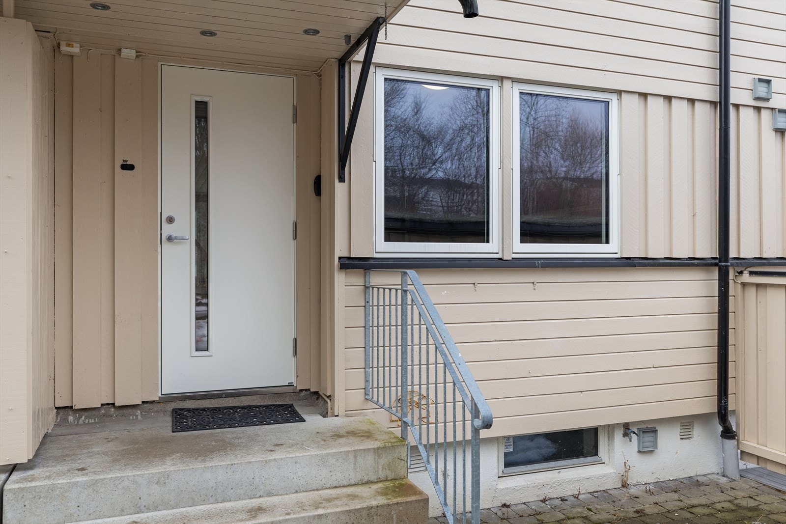 Inngangspartiet til det som kan bli ditt nye hjem. Galleribilde