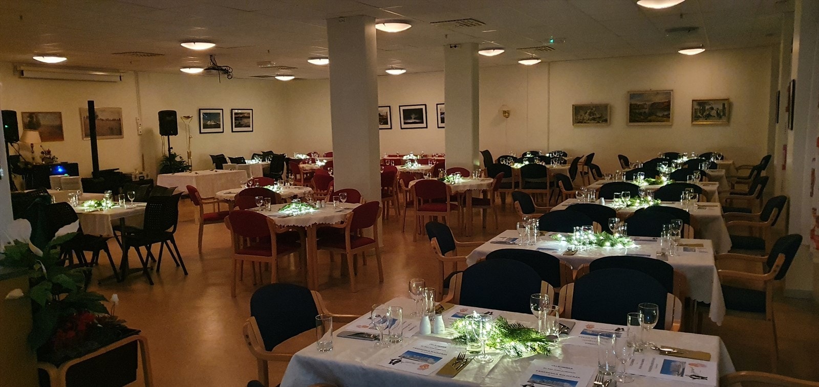 Felleslokalet som kan brukes av beboere til arrangementer. Borettslaget arrangerer også hyggelige sammenkomster. Galleribilde