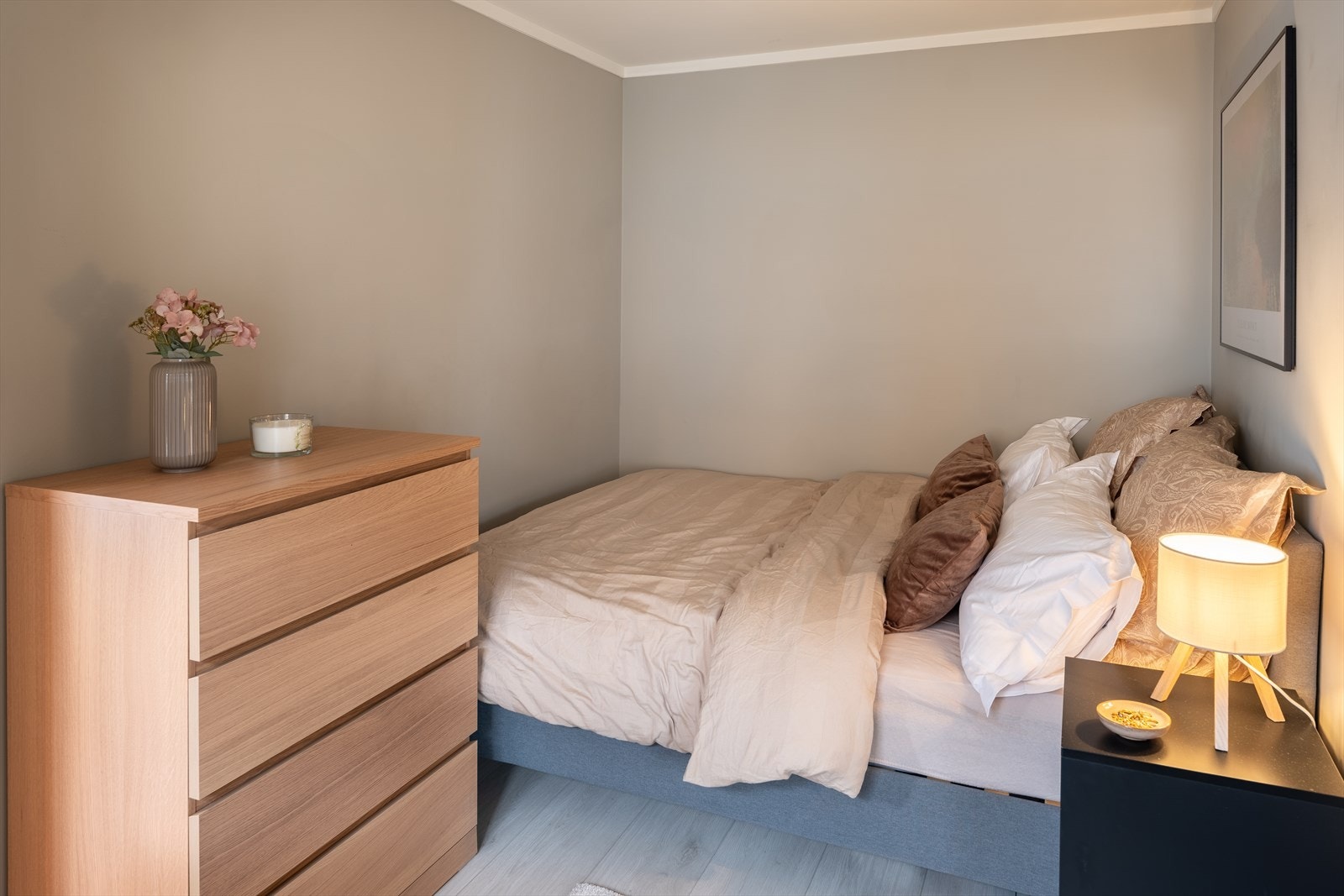 Leilighetens andre soverom måler 9 m². Galleribilde