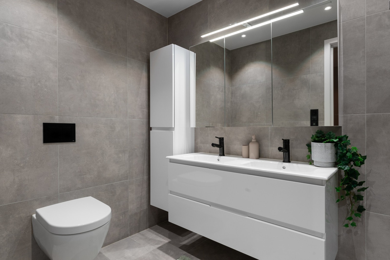 Et nydelig bad med flotte detaljer. Galleribilde