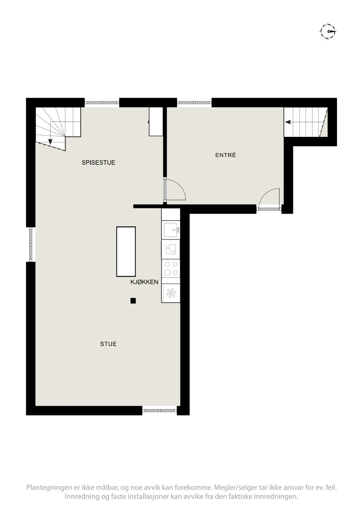 Plantegninger andre etasje. Galleribilde