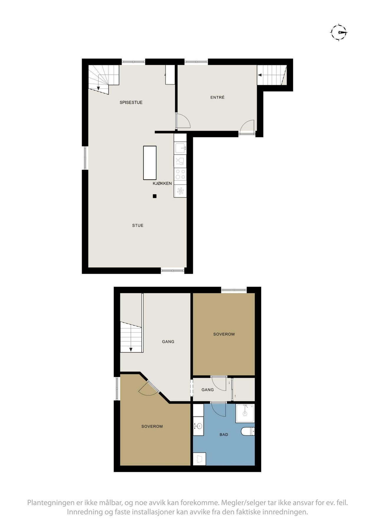 Plantegninger samlet. Galleribilde