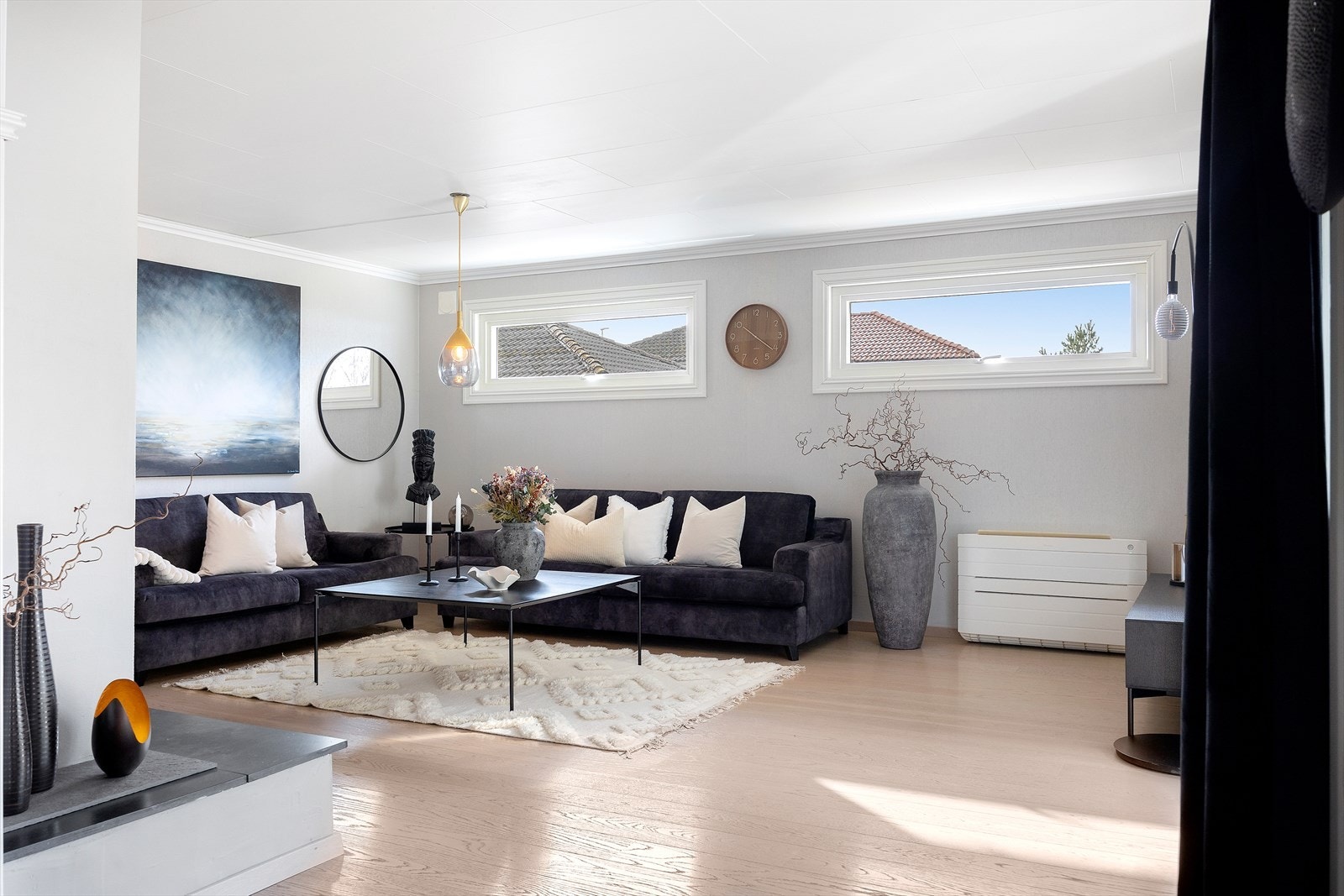 Varmepumpe i stue Galleribilde