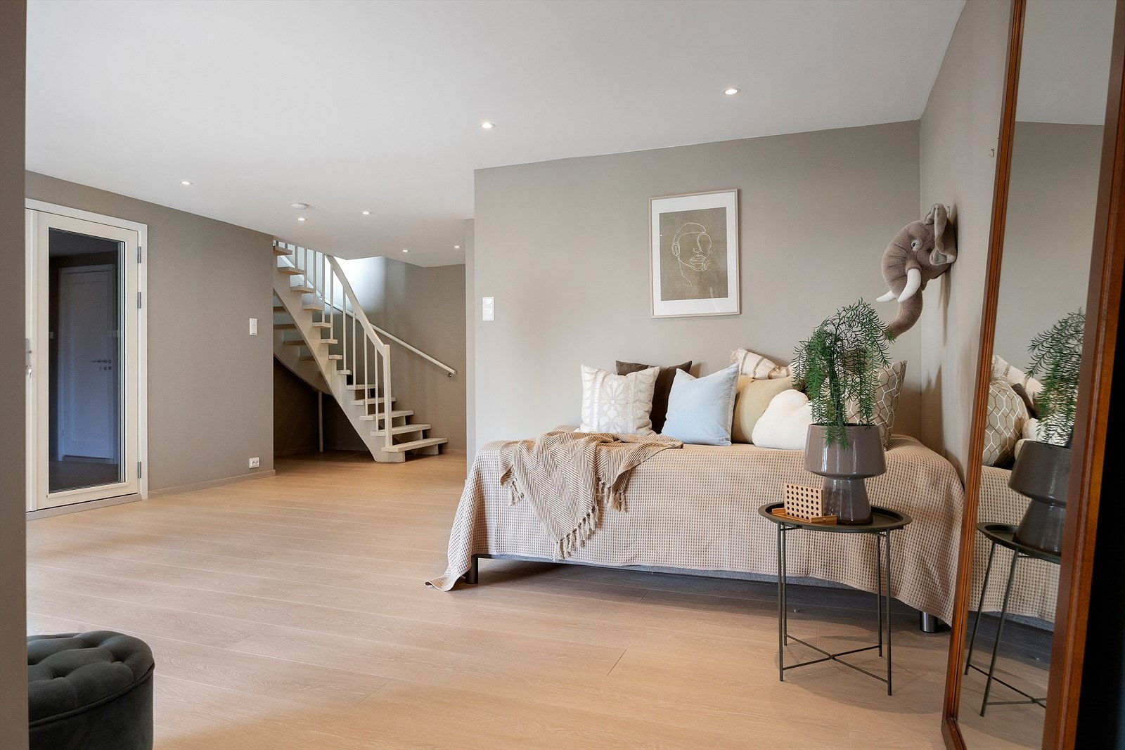 Virkelig flott kjellerstue Galleribilde