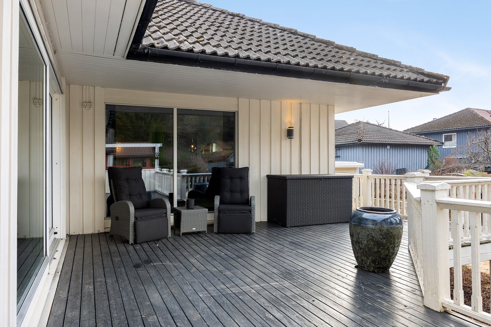 Fin terrasse Galleribilde