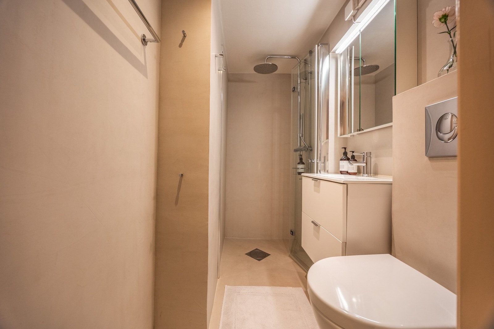 Avtrekksventil er plassert på vegg. Galleribilde