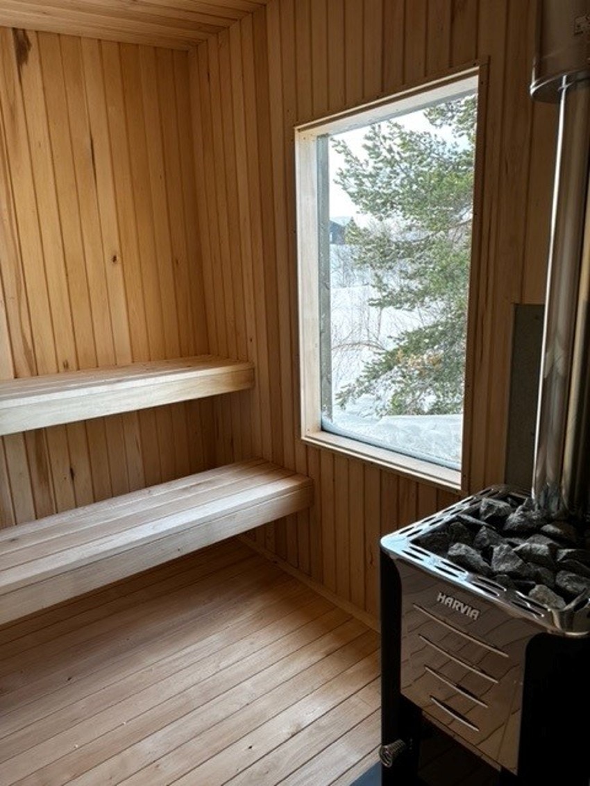 Selgers eget bilde av felles badstue - perfekt etter en aktiv dag ute i fjellet Galleribilde