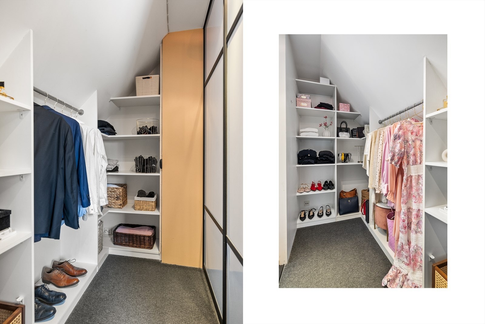 Her får du god orden på klær og det du måtte ønske. Galleribilde