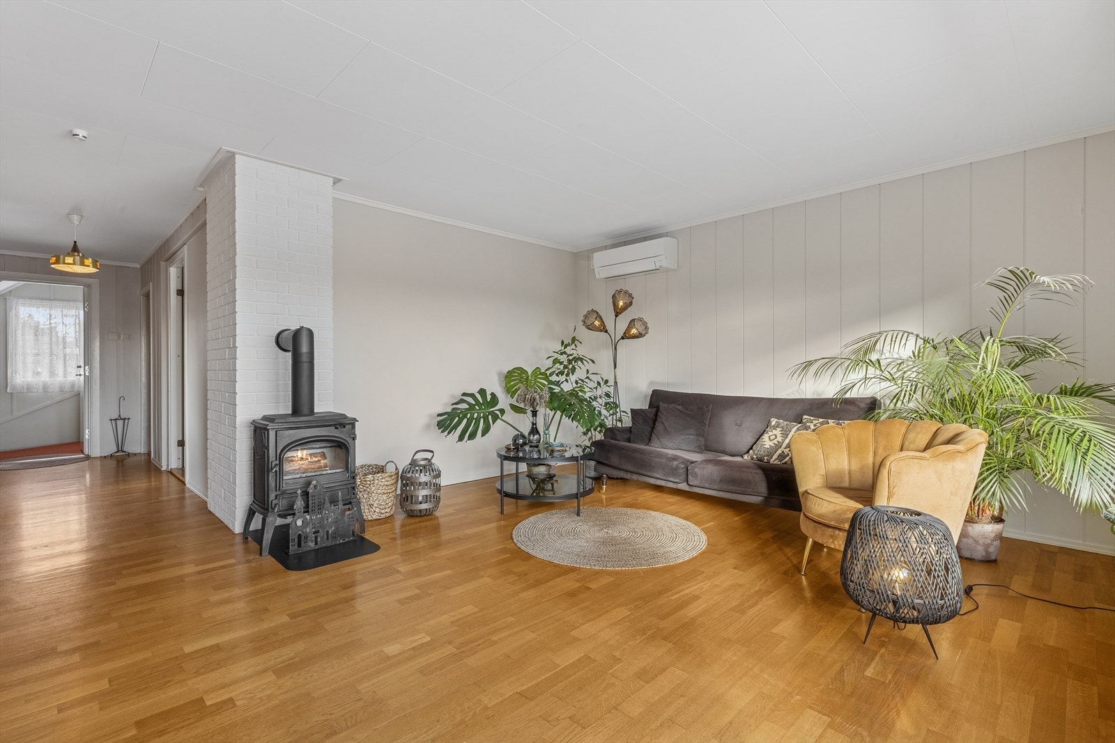 Her er det god plass til sofagruppe og annet møblement etter ønske Galleribilde