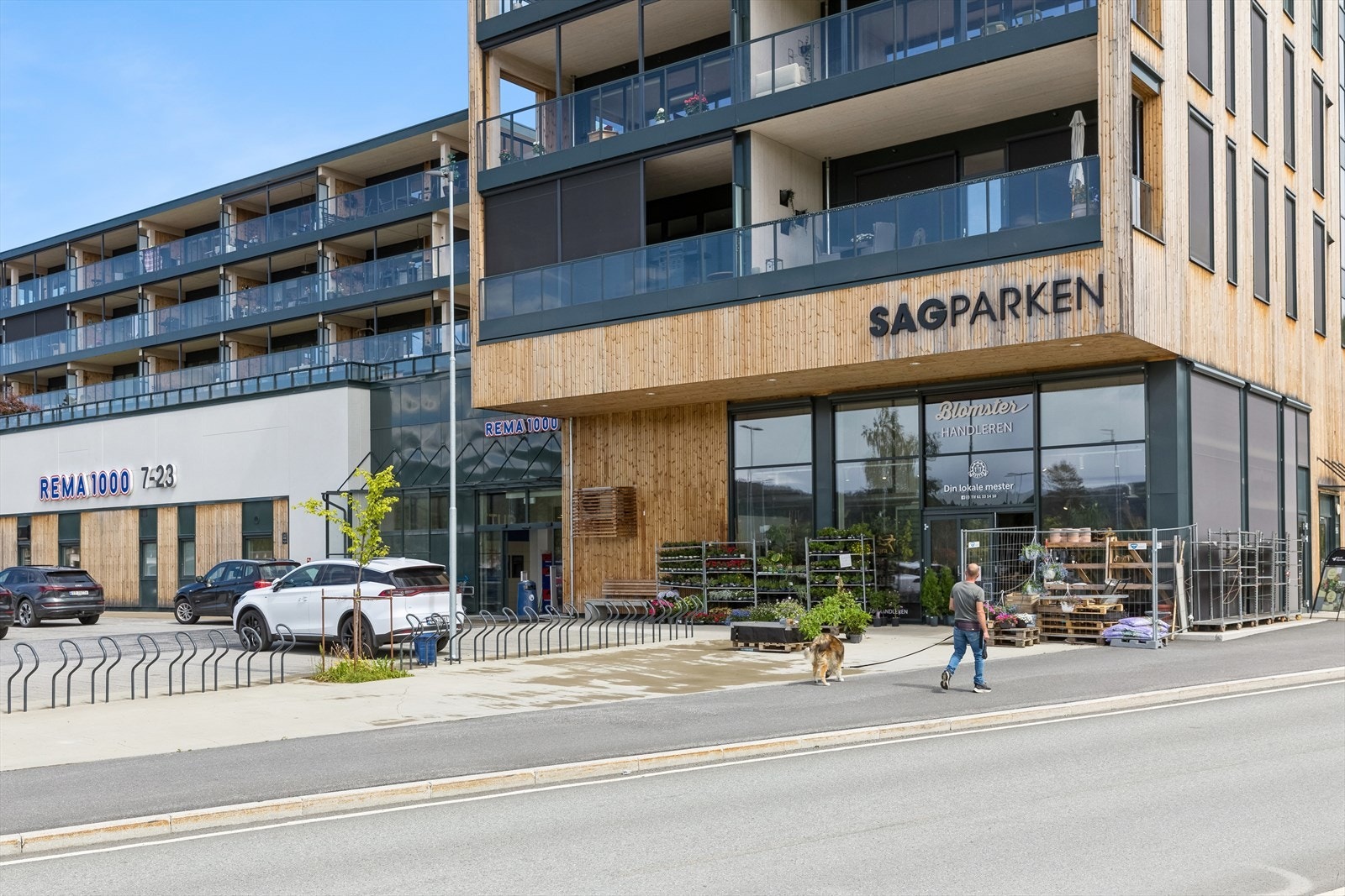 Butikker og handel ligger med kort avstand fra boligen Galleribilde