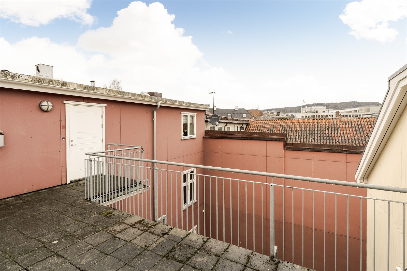 Felles takterrasse for beboerne. Galleribilde