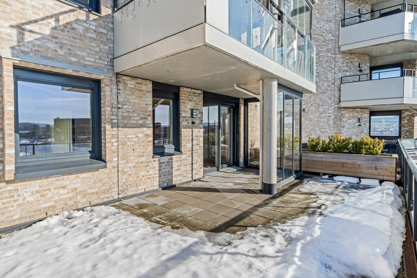 Uteplass på hele 36 kvm. Galleribilde