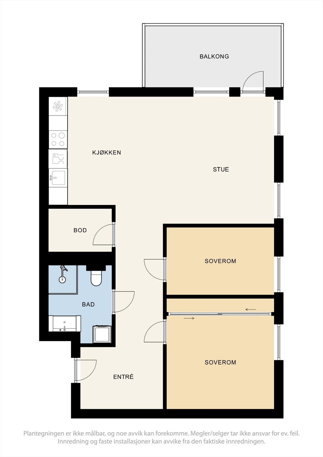 Plantegning. Galleribilde