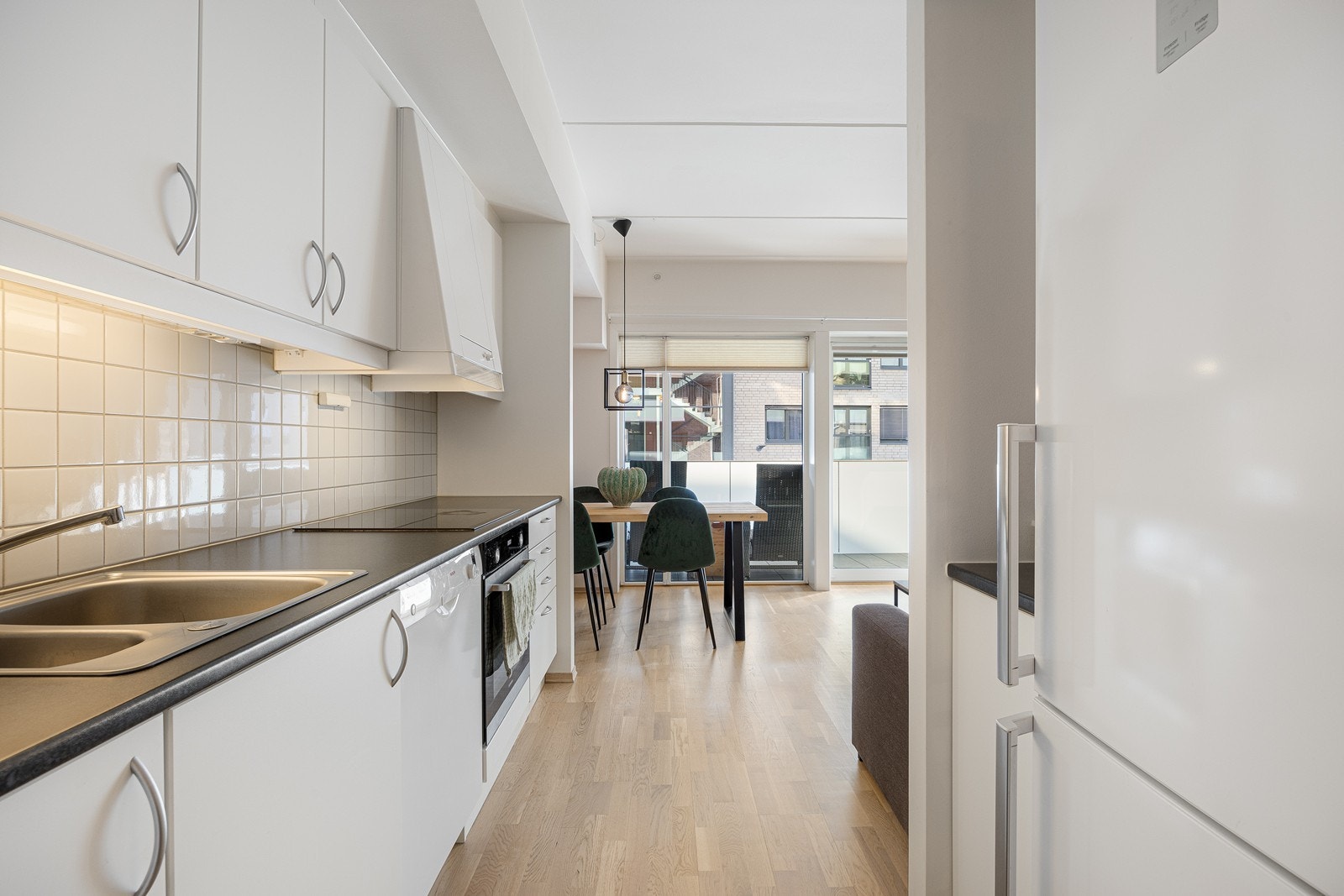 Leiligheten ahr balansert ventilasjon og sprinkleranlegg. Galleribilde