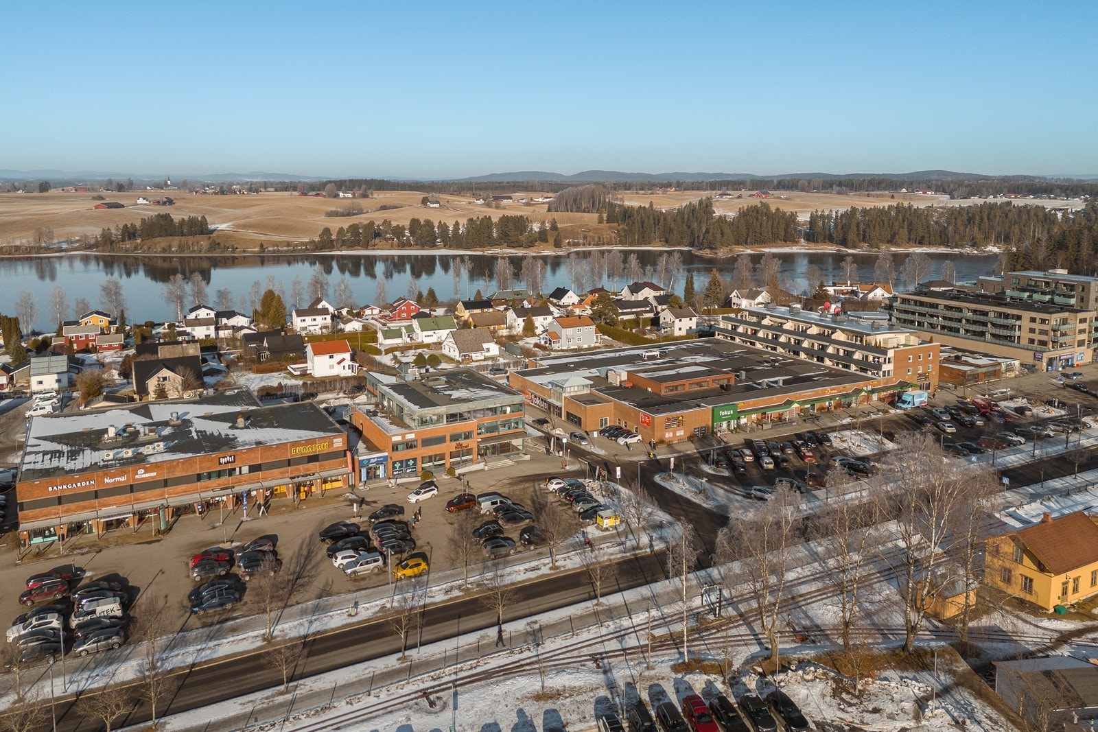 Sørumsand har en herlig beliggenhet langs Glomma. Her er det rikelig med turmuligheter til hverdagen. Galleribilde