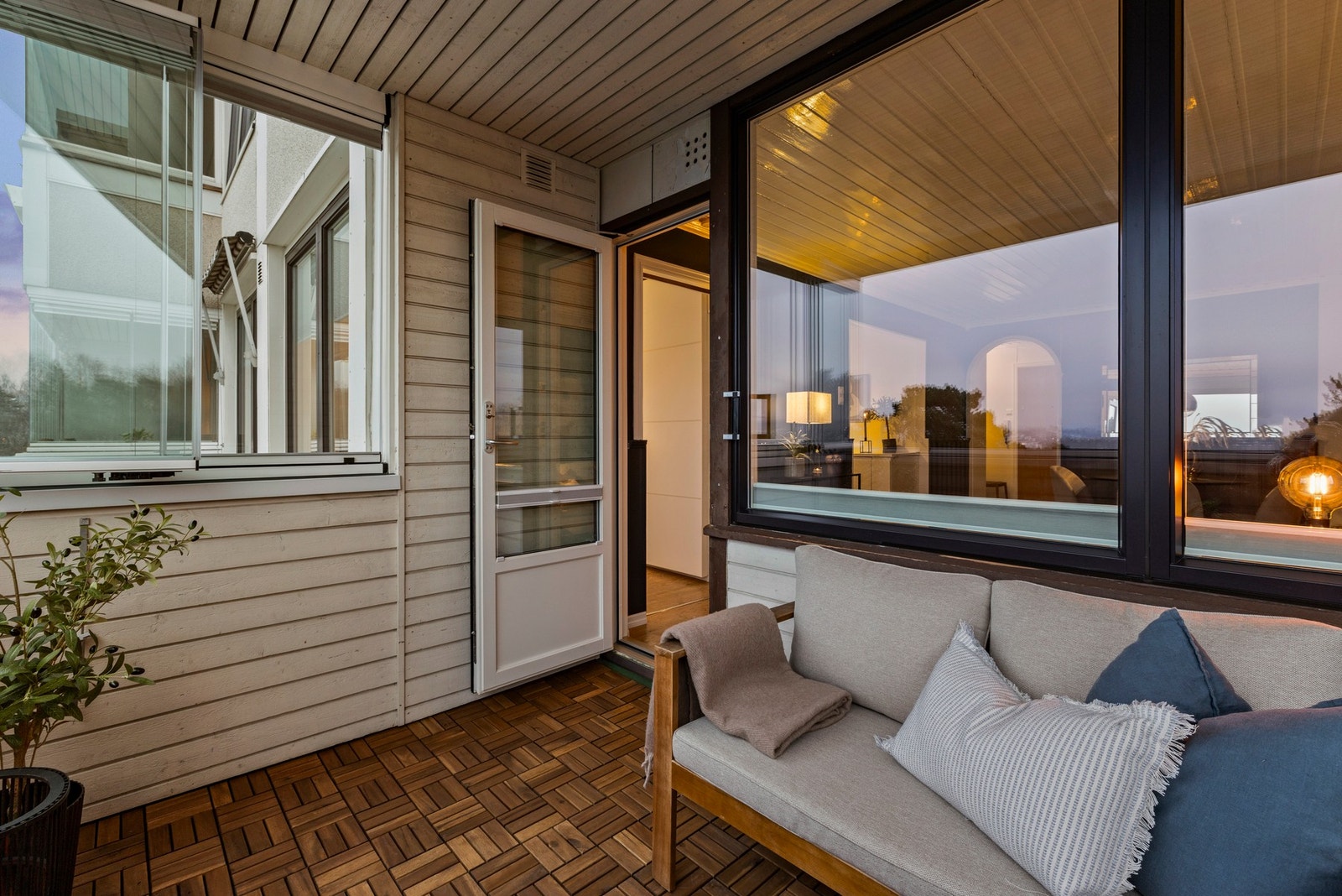 Lun kveldsstemning Galleribilde